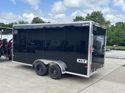 New 2026 High Country Xpress Trailers 7x16 XLT PRO Enclosed Trailer - Black - w/ Ramp - 7000# GVWR
