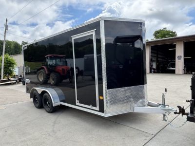 New 2026 High Country Xpress Trailers 7x16 XLT PRO Enclosed Trailer - Black - w/ Ramp - 7000# GVWR