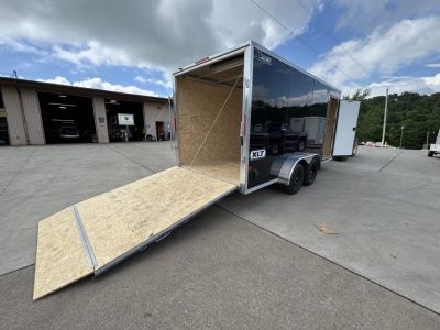 New 2026 High Country Xpress Trailers 7x16 XLT PRO Enclosed Trailer - Black - w/ Ramp - 7000# GVWR