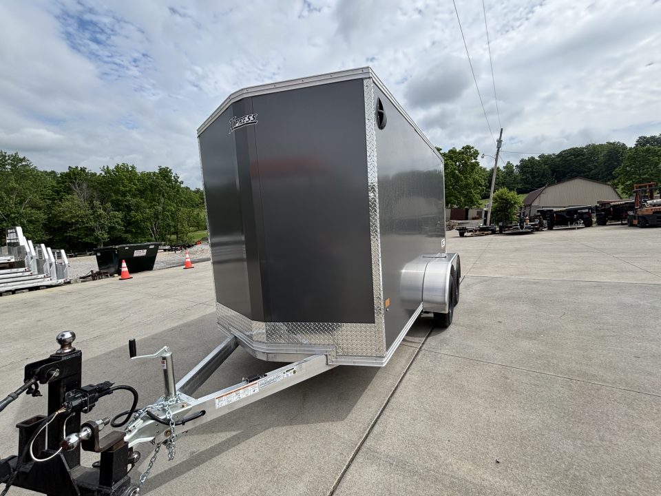 New 2026 High Country Xpress Trailers 6x12 XLT PRO Enclosed Trailer - Charcoal Gray - w/ Ramp - 7000# GVWR