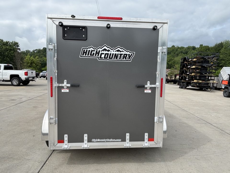New 2026 High Country Xpress Trailers 6x12 XLT PRO Enclosed Trailer - Charcoal Gray - w/ Ramp - 7000# GVWR