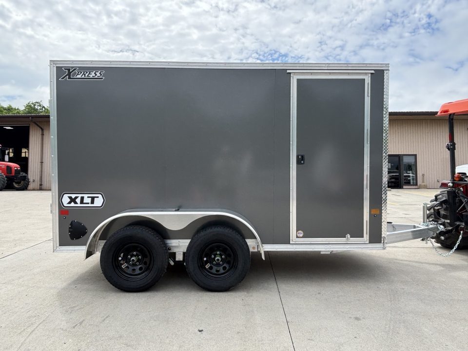 New 2026 High Country Xpress Trailers 6x12 XLT PRO Enclosed Trailer - Charcoal Gray - w/ Ramp - 7000# GVWR