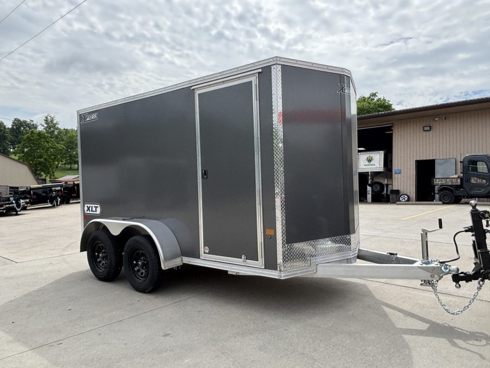 New 2026 High Country Xpress Trailers 6x12 XLT PRO Enclosed Trailer - Charcoal Gray - w/ Ramp - 7000# GVWR