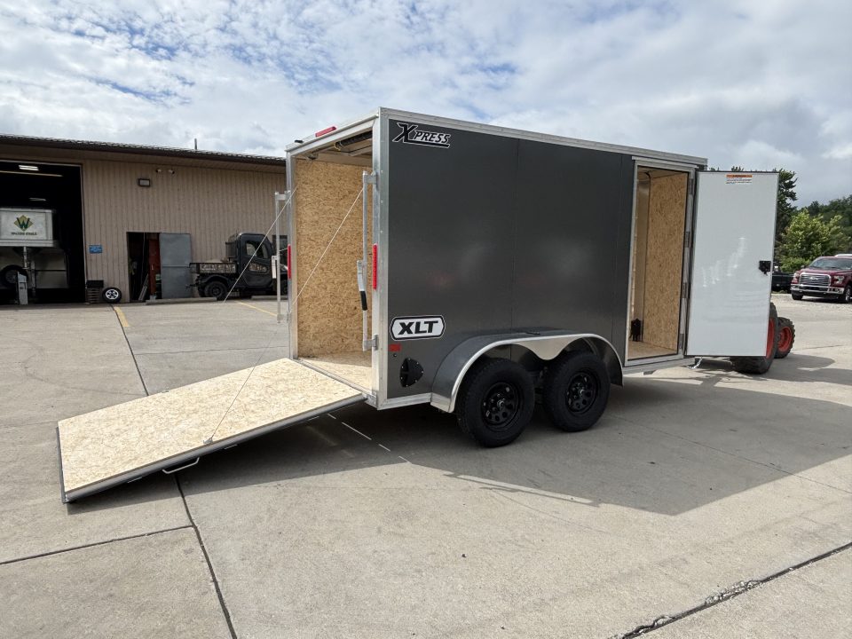 New 2026 High Country Xpress Trailers 6x12 XLT PRO Enclosed Trailer - Charcoal Gray - w/ Ramp - 7000# GVWR
