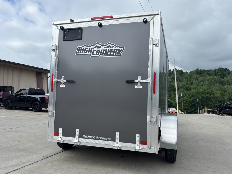 New 2026 High Country Xpress Trailers 6x12 XLT PRO Enclosed Trailer - Charcoal Gray - w/ Ramp - 7000# GVWR