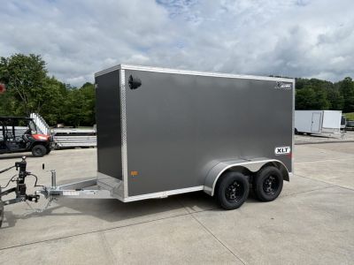 New 2026 High Country Xpress Trailers 6x12 XLT PRO Enclosed Trailer - Charcoal Gray - w/ Ramp - 7000# GVWR