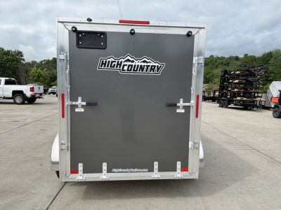 New 2026 High Country Xpress Trailers 6x12 XLT PRO Enclosed Trailer - Charcoal Gray - w/ Ramp - 7000# GVWR