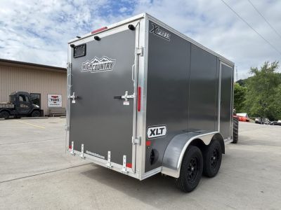 New 2026 High Country Xpress Trailers 6x12 XLT PRO Enclosed Trailer - Charcoal Gray - w/ Ramp - 7000# GVWR