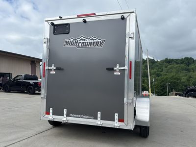 New 2026 High Country Xpress Trailers 6x12 XLT PRO Enclosed Trailer - Charcoal Gray - w/ Ramp - 7000# GVWR