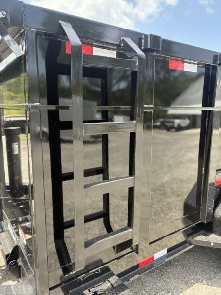 New 7x14 Dump Trailer | 14K GVWR | 4' Steel Sides | Heavy-Duty Dump Trailer