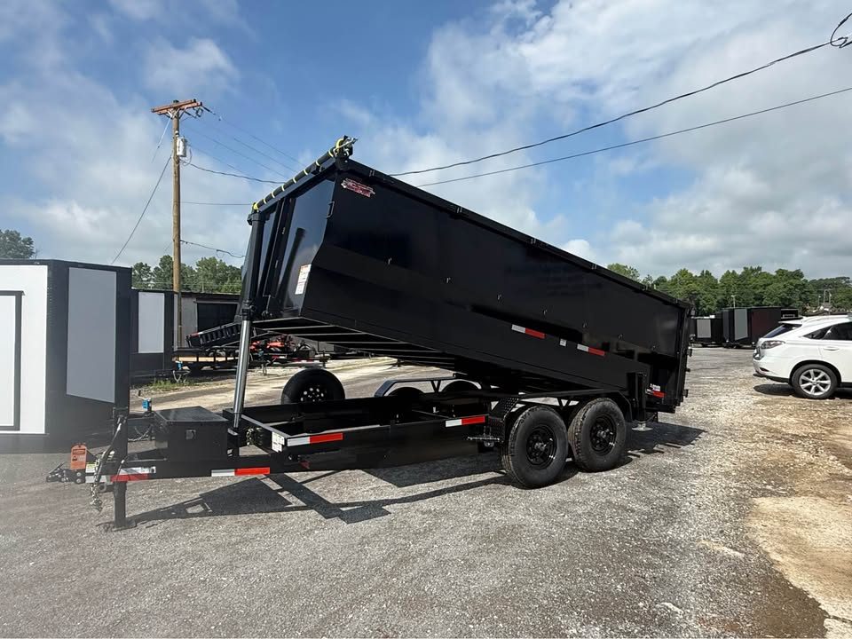New 2026 Oak Ridge 7x16x4 16k Dump Trailer