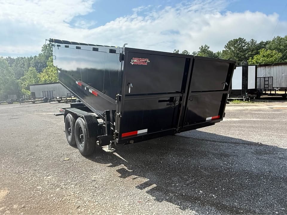 New 2026 Oak Ridge 7x16x4 16k Dump Trailer