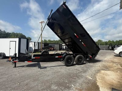 New 2026 Oak Ridge 7x16x4 16k Dump Trailer