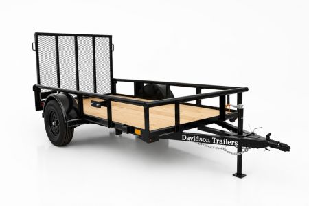 New 2027 Stagecoach 5X10 Pipe Top Single Axle