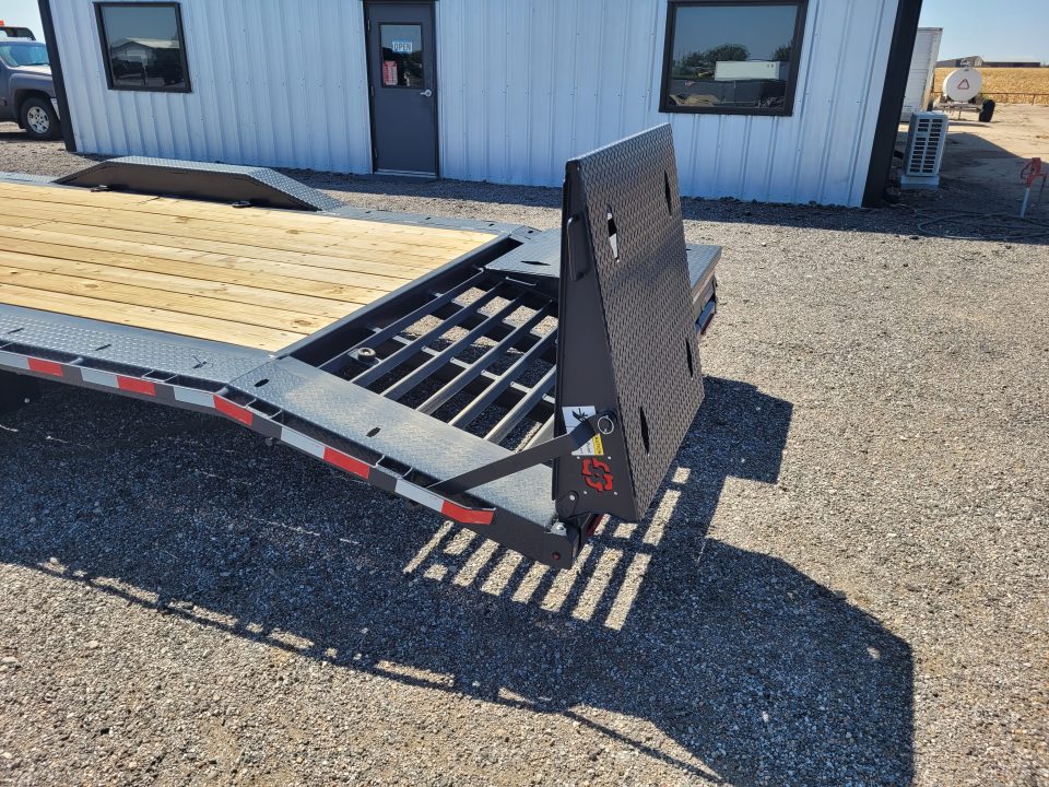 New 2027 Buckshot 102"x30' Gooseneck Equipment/Car Trailer
