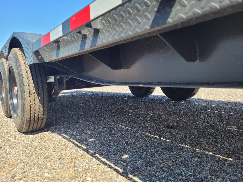 New 2027 Buckshot 102"x30' Gooseneck Equipment/Car Trailer