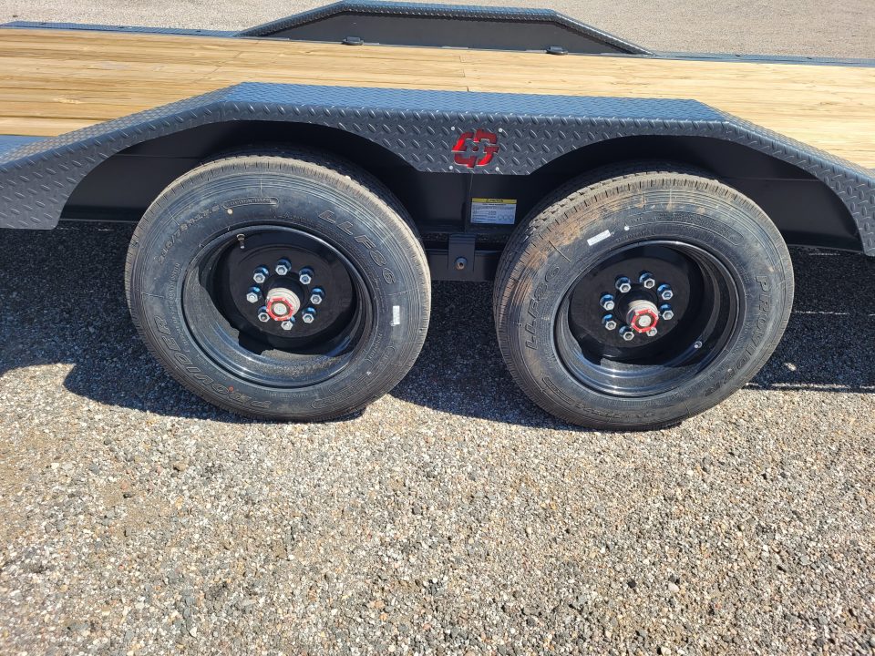 New 2027 Buckshot 102"x30' Gooseneck Equipment/Car Trailer