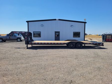New 2027 Buckshot 102 x30' Gooseneck Equipment/Car Trailer