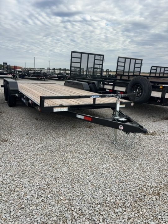 New 2026 Sure-Trac 7 x 18 (16+2) 7K C-Channel Car Hauler