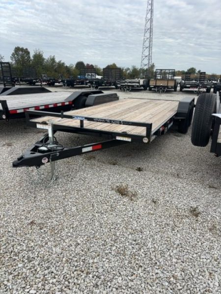 New 2026 Sure-Trac 7 x 18 (16+2) 7K C-Channel Car Hauler