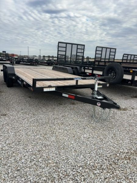 New 2026 Sure-Trac 7 x 18 (16+2) 7K C-Channel Car Hauler