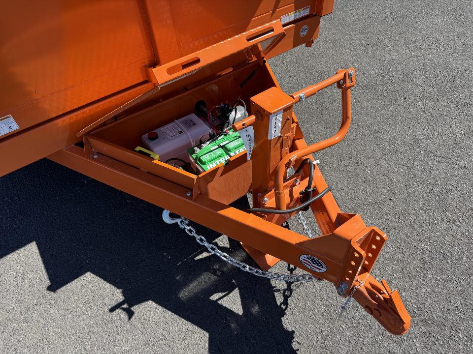New 2026 Sure-Trac 7x14 Low Pro Scissor Dump 14K GVWR *ORANGE