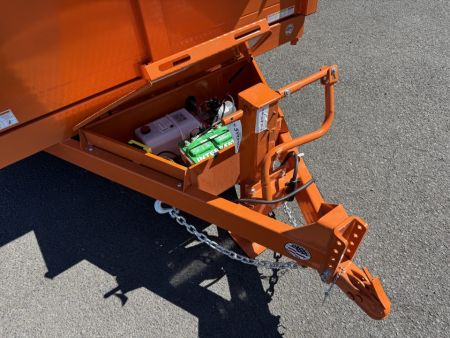 New 2026 Sure-Trac 7x14 Low Pro Scissor Dump 14K GVWR *ORANGE