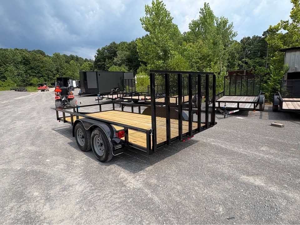 New 2026 Oak Ridge 82x14TA Utility Trailer