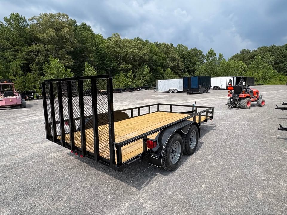 New 2026 Oak Ridge 82x14TA Utility Trailer