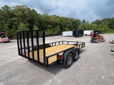 New 2026 Oak Ridge 82x14TA Utility Trailer