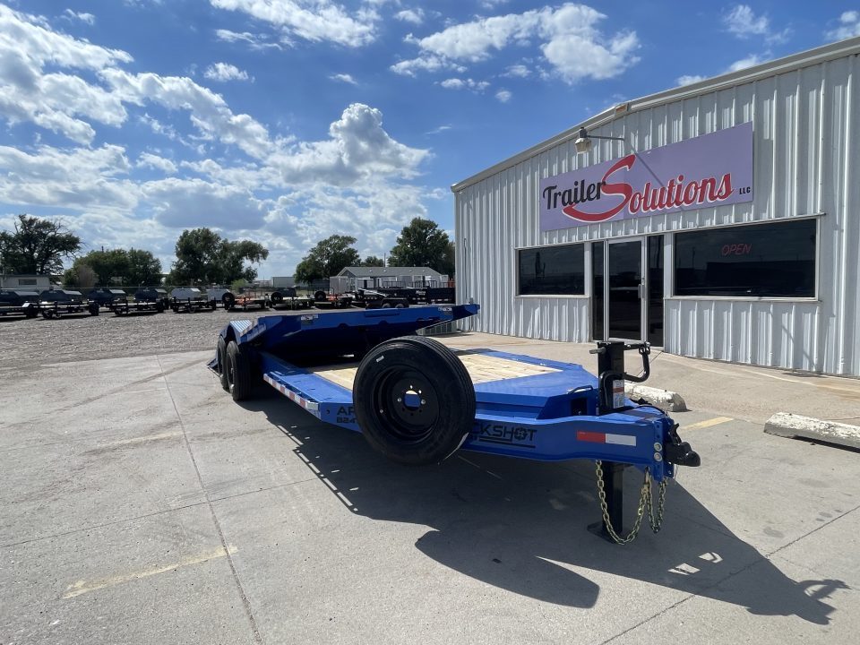New 2026 Buckshot 102"x24' BP Tilt Trailer W/8K Axles