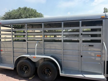 New 2026 W-W Trailer 6X16 All around Stock / Stock Combo Trailer