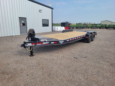 New 2027 Buckshot 83"x22' BP Equipment/Car Trailer W/8K Axles