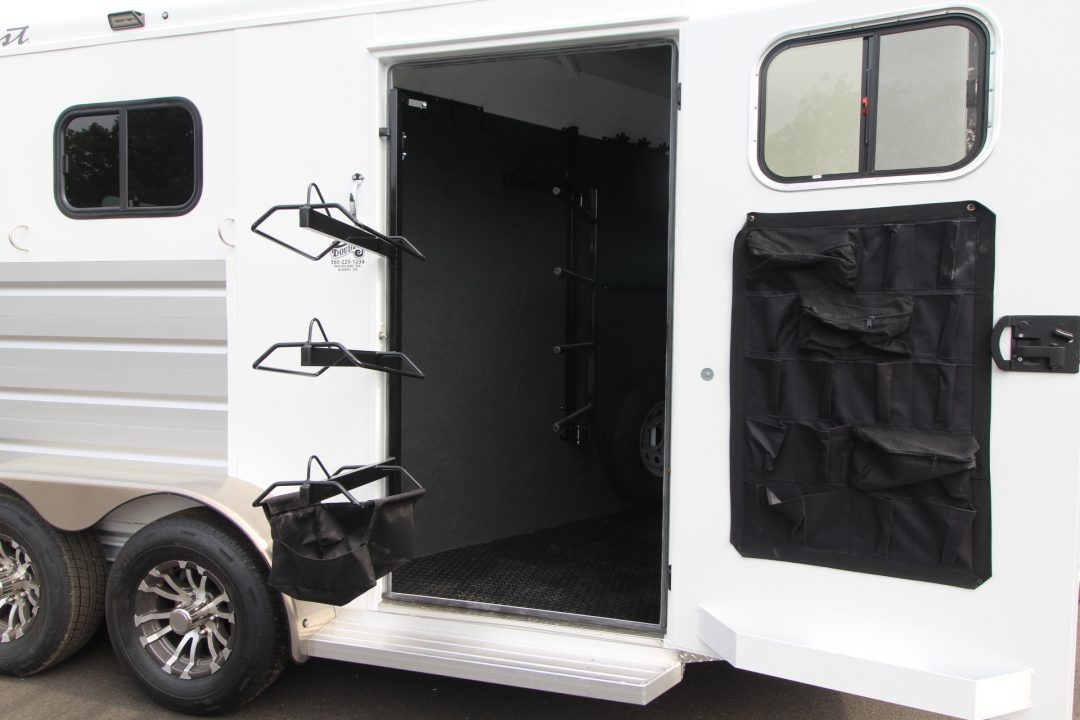 New 2027 Trails West Sierra II Extra Tall 2 Horse Trailer