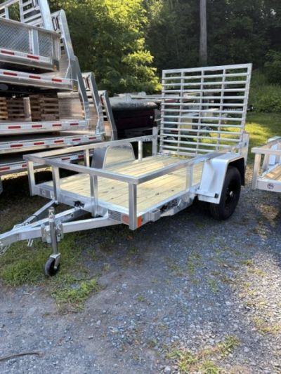 New 2027 BLACK RHINO EXS 5' x 8' Aluminum Utility Trailer