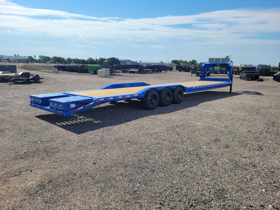 New 2027 Buckshot 102"x40' Gooseneck Triple Axle Carhauler Trailer