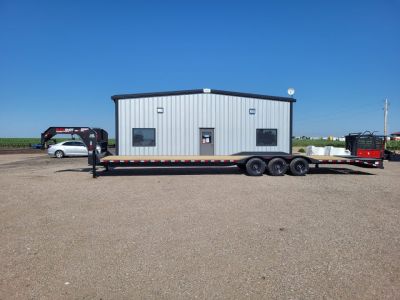 New 2027 Buckshot 102 x40' Gooseneck Triple Axle Carhauler Trailer
