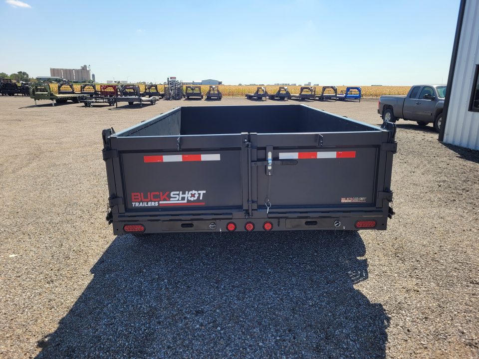 New 2026 Buckshot 83"x12' BD Dump Trailer W/2' Sides