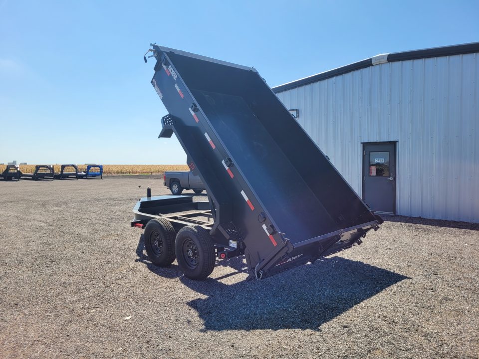 New 2026 Buckshot 83"x12' BD Dump Trailer W/2' Sides