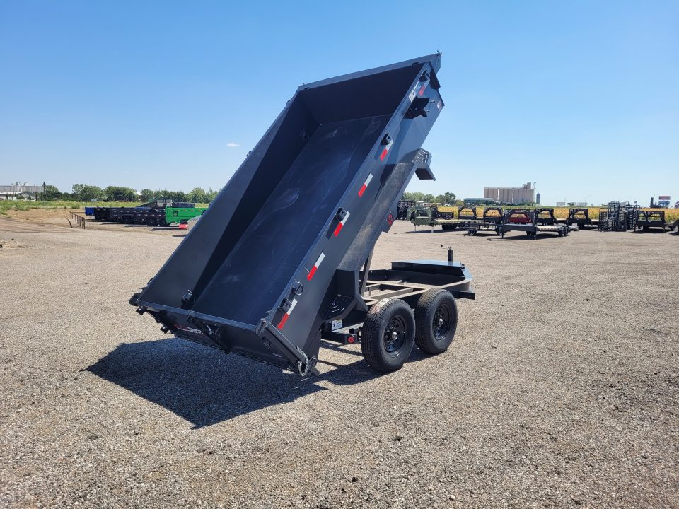 New 2026 Buckshot 83"x12' BD Dump Trailer W/2' Sides