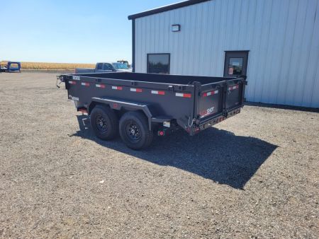 New 2026 Buckshot 83"x12' BD Dump Trailer W/2' Sides