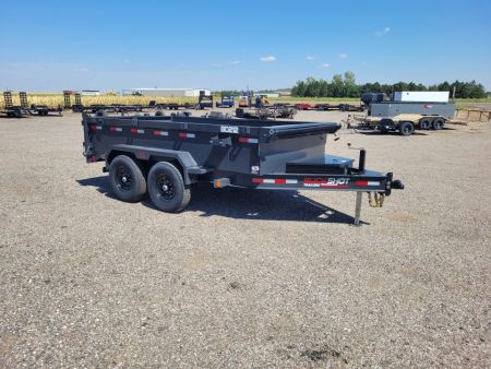 New 2026 Buckshot 83"x12' BD Dump Trailer W/2' Sides