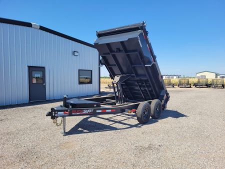 New 2026 Buckshot 83"x12' BD Dump Trailer W/2' Sides