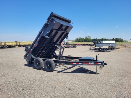 New 2026 Buckshot 83"x12' BD Dump Trailer W/2' Sides