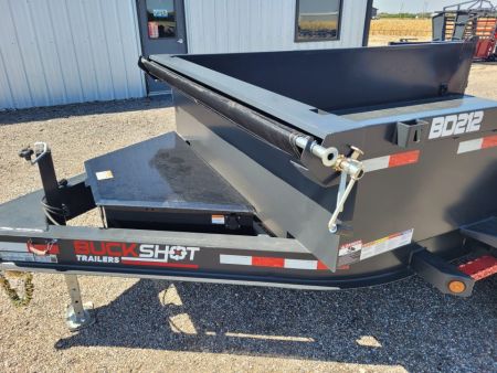New 2026 Buckshot 83"x12' BD Dump Trailer W/2' Sides