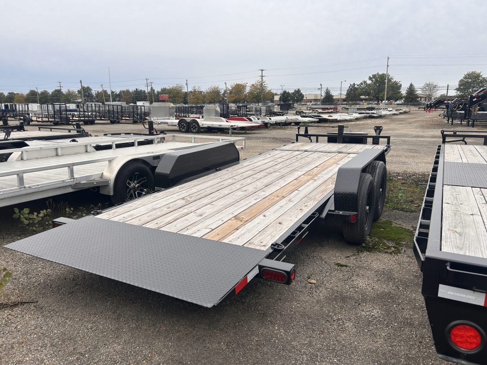 New 2027 PJ Trailers 20 FT SPLIT DECK TILT TRAILER 14K GVWR
