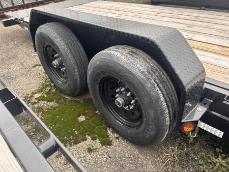 New 2027 PJ Trailers 20 FT SPLIT DECK TILT TRAILER 14K GVWR