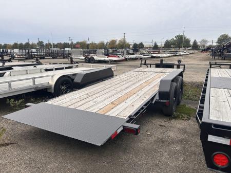 New 2027 PJ Trailers 20 FT SPLIT DECK TILT TRAILER 14K GVWR
