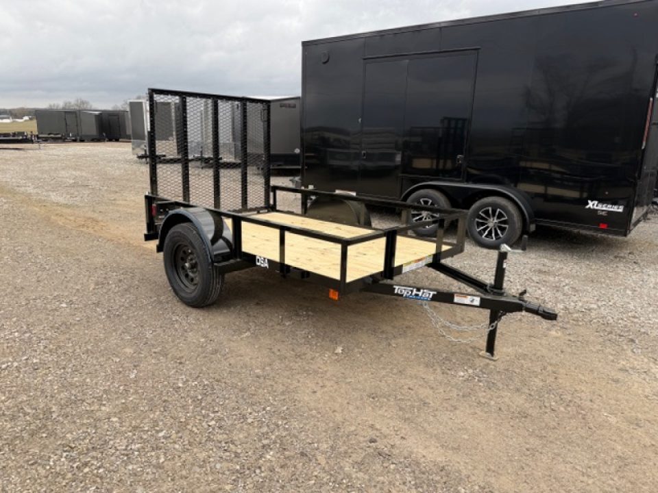 New 2026 Top Hat 5x8' Utility Trailer