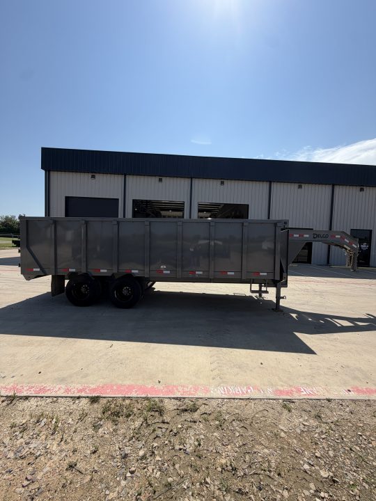 New 2026 Delco Trailers DD20 Dump Trailer